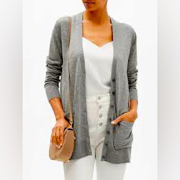 Banana Republic Long Cardigan w/ Pockets - Picture 8 of 15